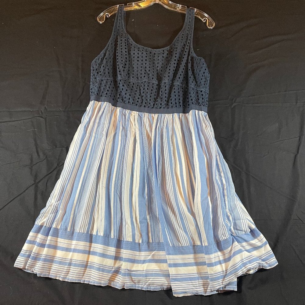 Loft Solid/Striped Dress